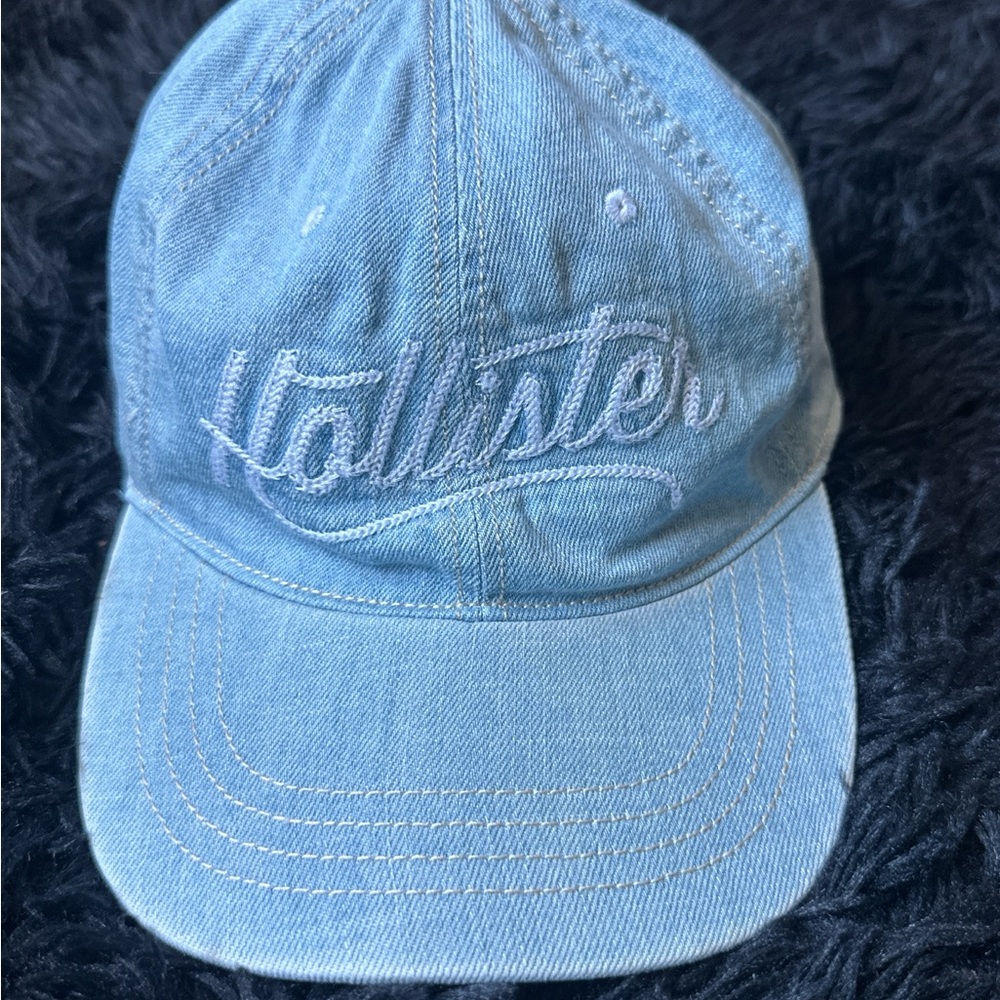 Hollister Sky Blue Denim Hat